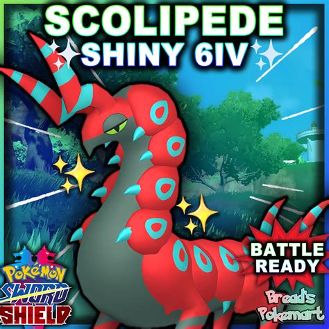 Shiny Scolipede: A Rare and Coveted Pokémon