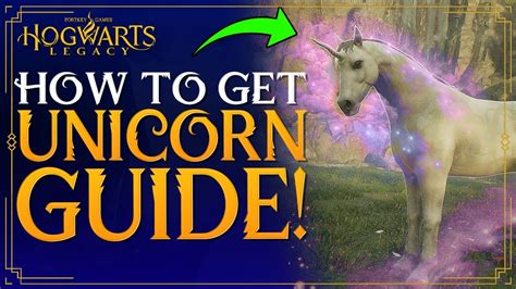 Shiny Unicorn: A Guide to Finding the Elusive Creature in Hogwarts Legacy