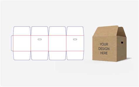 Shipping Box Template Generator