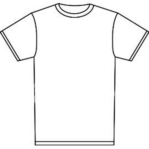 Shirt Outline Printable