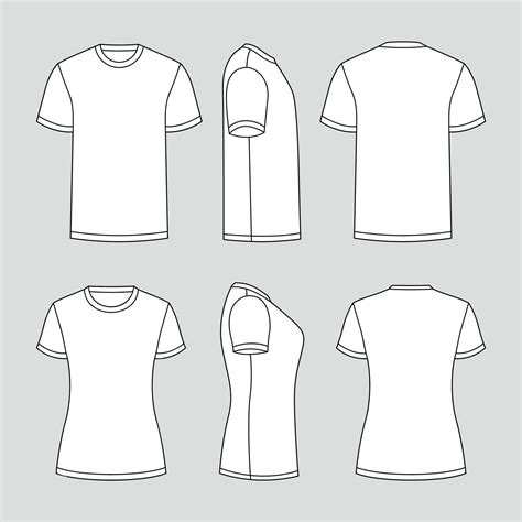 Shirt Outline Template