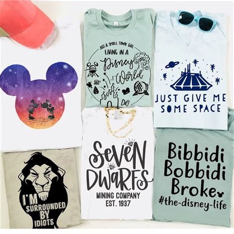 Shirts at Disney World: An Extensive Guide to Character, Movie, and Park-Themed Apparel