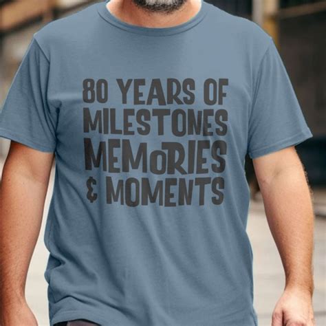 Shirts for 80th Birthday: Celebrate a Milestone with Style