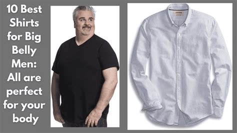 Shirts for Big Stomachs: Comfort and Style for Larger Frames