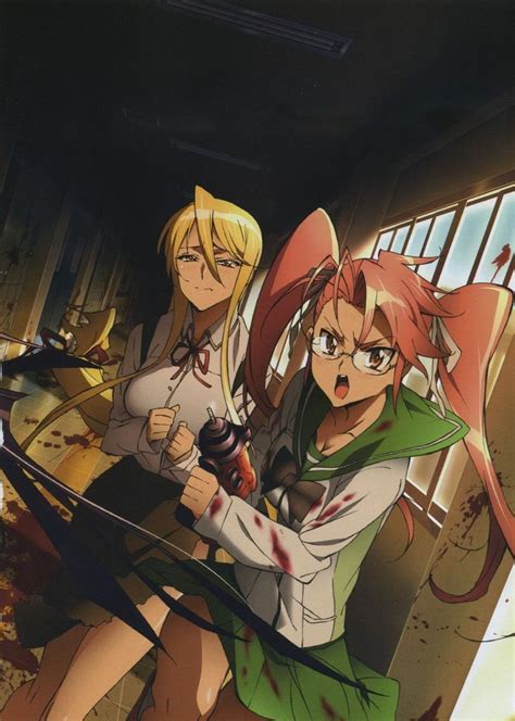 Shizuka High School of the Dead: A Post-Apocalyptic Masterpiece of Gore, Action, and Romance