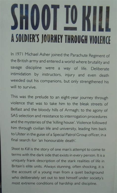 Shoot to Kill Journey Through Violence Kindle Editon