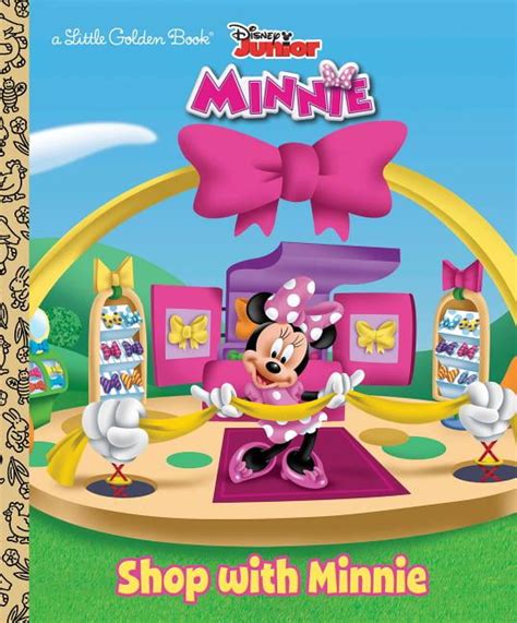 Shop with Minnie Disney Junior Mickey Mouse Clubhouse Little Golden Book