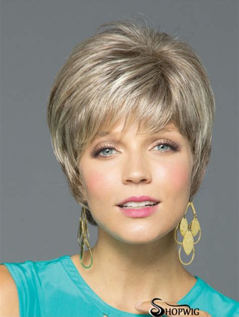 Short, Stunning Monofilament Synthetic Mono Wigs for White Women in 2025