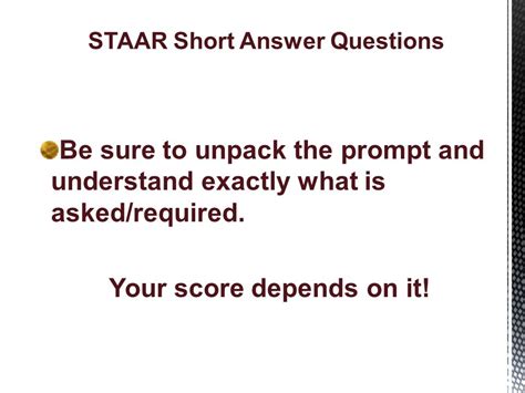 Short Answer Response Staar Kindle Editon