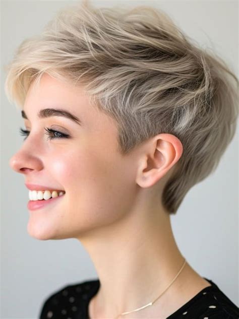 Short Blonde Hair Wigs Monofilament Boycuts 4" Wigs