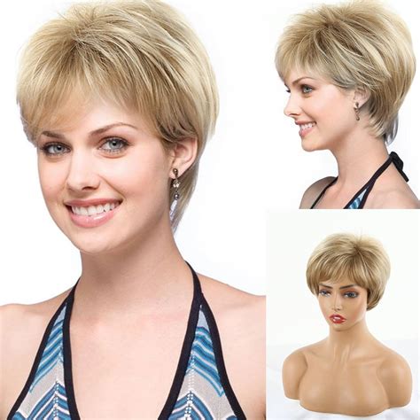 Short Blonde Synthetic Pixie Cut: #1 Trending Wig for 2025!