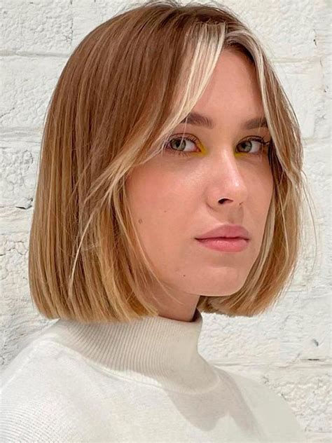 Short Bob Wigs With Bangs 10" Ombre/2 Tone Monofilament Wigs