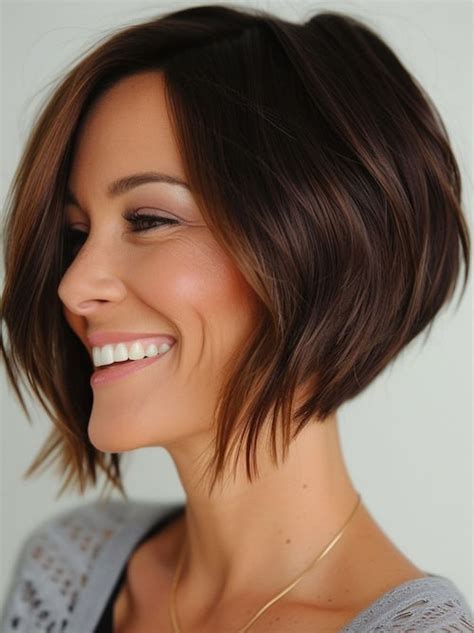 Short Brown Hair Wig Monofilament Without Bangs 8" Wigs