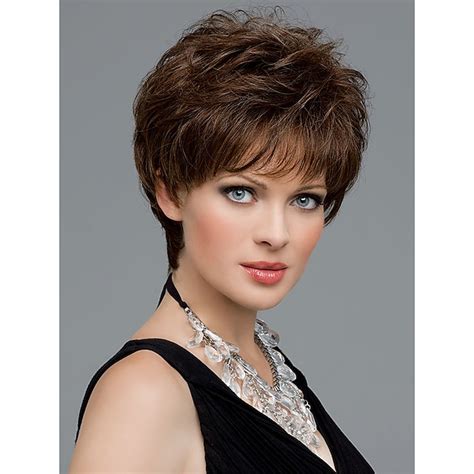 Short Brown Synthetic Wigs: Pixie Power 2025!