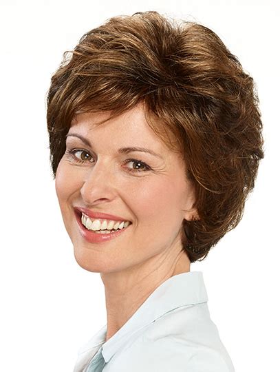 Short Brown Wavy 10" Classic Wig For Women VS 2025