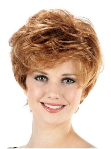 Short Classical Wavy 8" Capless Wigs