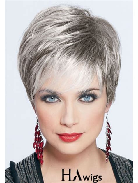 Short Gray Wigs VS Cropped Synthetic Straight Wigs: 2025 Perfect Pixie Wigs!