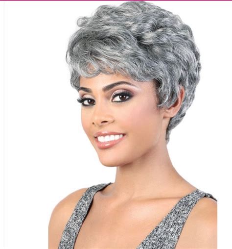 Short Grey Wigs For Sale