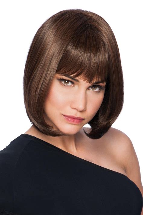 Short Hair Wigs Fashionable Wigs Synthetic Chin Length Wigs