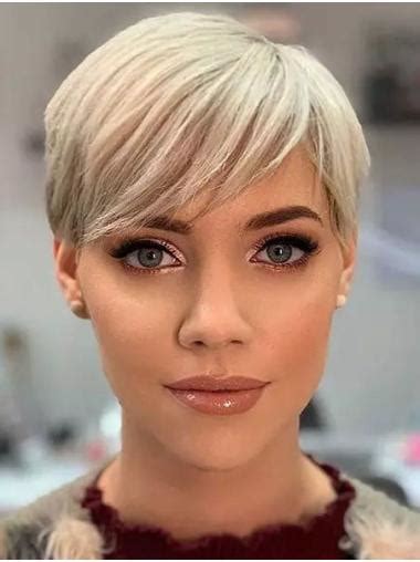 Short Hair Wigs Straight Durable Wigs Synthetic Cropped Wigs