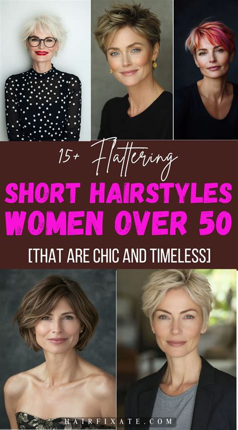 Short Hairstyles for Women Over 50: A Guide to Ageless Style