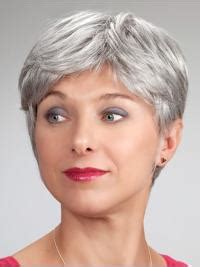 Short Monofilament Synthetic Straight Wigs For Elderly Lady: 2025 Conquest