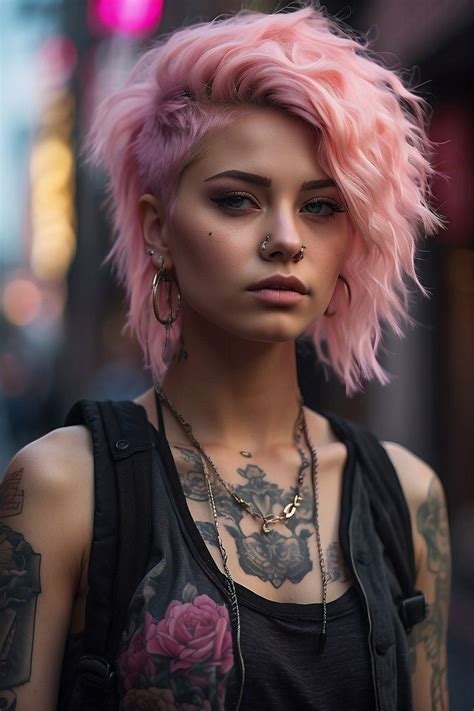 Short Pink Hair: A Bold and Edgy Trend