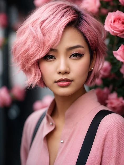 Short Pink Hair: A Statement of Confidence and Individuality