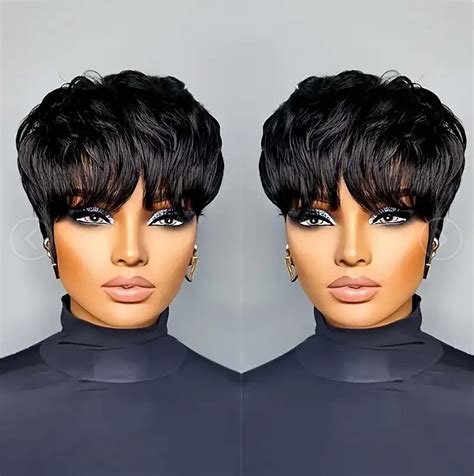 Short Pixie Wigs: Synthetic VS Human Hair