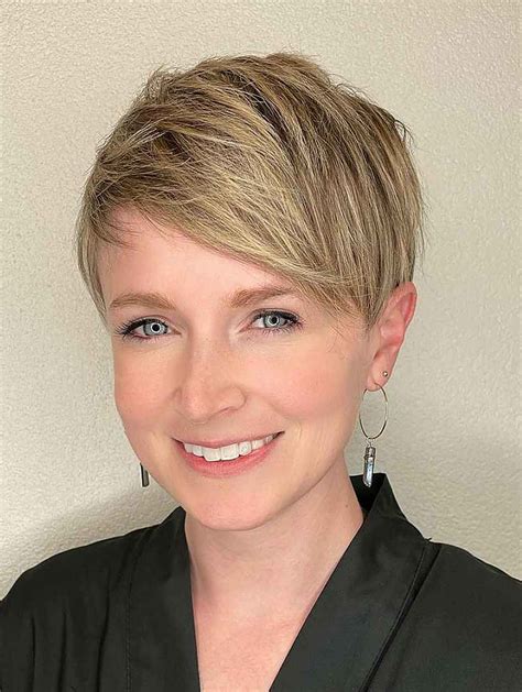 Short Pixie Wigs Synthetic Straight Wigs Lace Front Wigs