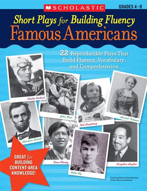 Short Plays for Building Fluency Famous Americans 22 Reproducible Plays That Build Fluency Vocabulary and Comprehension Kindle Editon