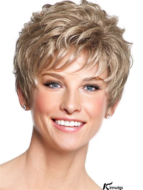 Short Sassy Wigs Wavy Hairstyles Wigs Lace Front Synthetic Wigs