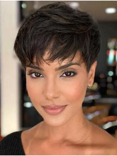 Short Style Wigs Straight Synthetic Lace Wig Classy Wigs Best Short Wigs