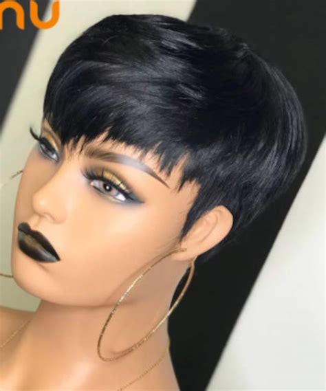 Short Wigs That Look Real Modern Pixie Cut Wigs Short Synthetic Wigs For Women