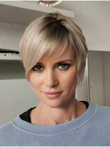 Short Wigs That Look Realstraight Synthetic Wig Lace Front Short Blonde Wigs