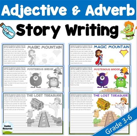Short ghost story using adjectives and adverbs Ebook Reader
