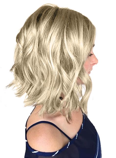 Short mixed-color lace human hair bob wig about 12 inches