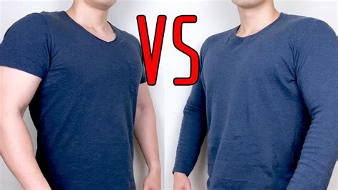 Short-sleeve vs. Long-sleeve Shirts: