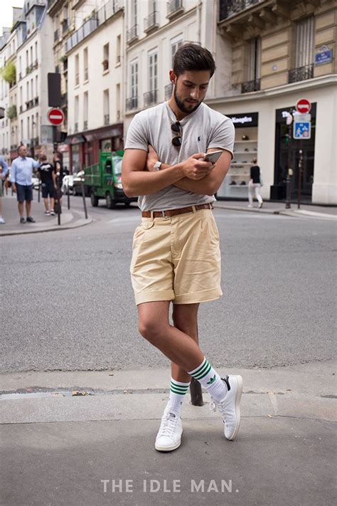 Shorts with Tucked-In Shirts: A Style Statement for the Ages