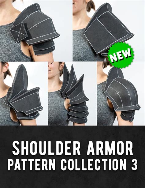 Shoulder Armor Pattern Free: Unleash Your Inner Warrior!