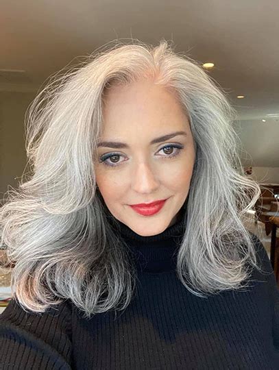 Shoulder Length Grey Lace Front 14" Funky Wigs For Women: 2025 VS 2023