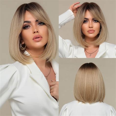 Shoulder Length Synthetic Wigs