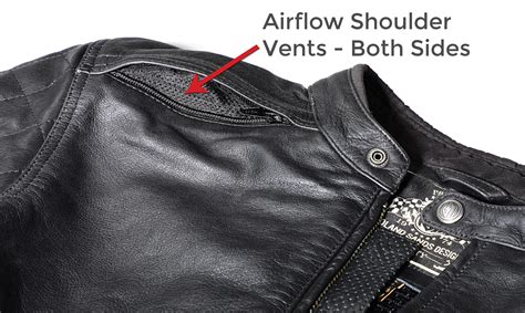 Shoulder Vents: