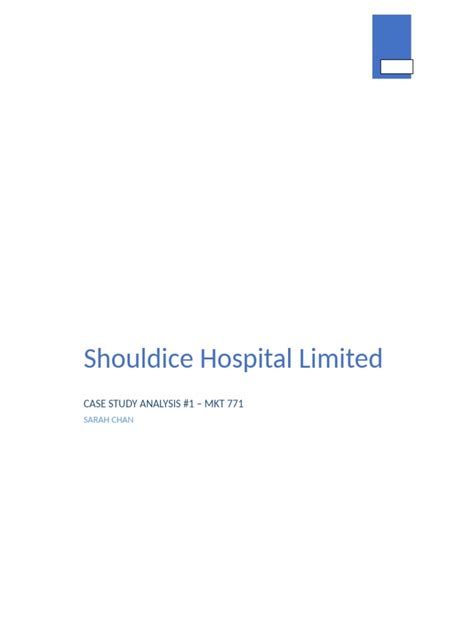 Shouldice Hospital Limited Case Study Ebook PDF