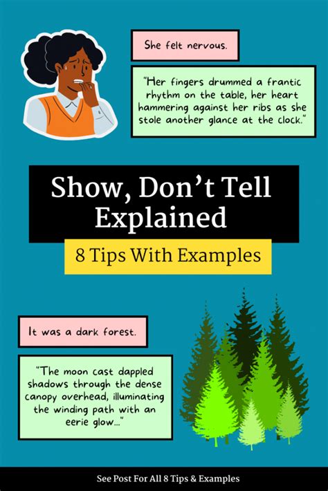 Show Don t Tell And Other Writing Tips Doc