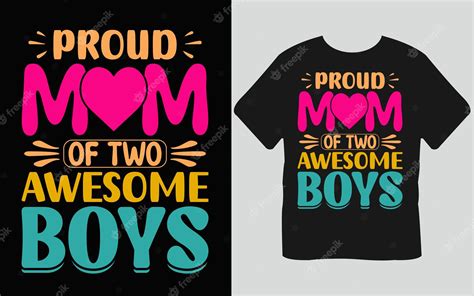 Show Your Pride with a Proud Mom T-Shirt