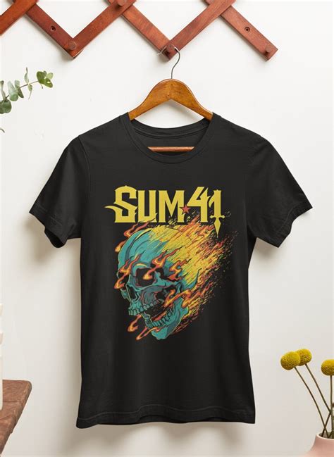 Show Your Punk Rock Spirit with Exclusive Sum 41 T-Shirts