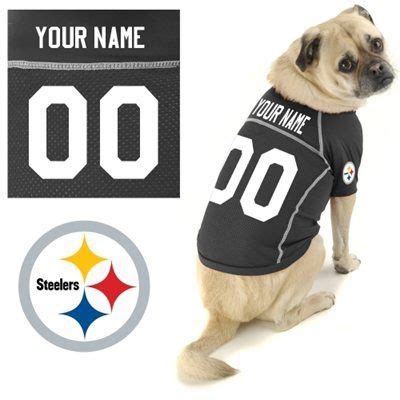 Show Your Steelers Pride with a Custom Dog Jersey