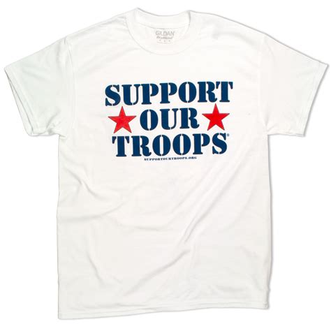 Show your support for the troops.