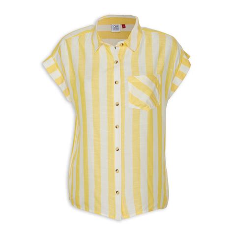 Showcase Your Style: The White and Yellow Striped Shirt